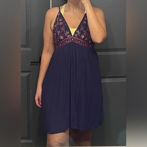 Sequin/Beaded Floral Sundress